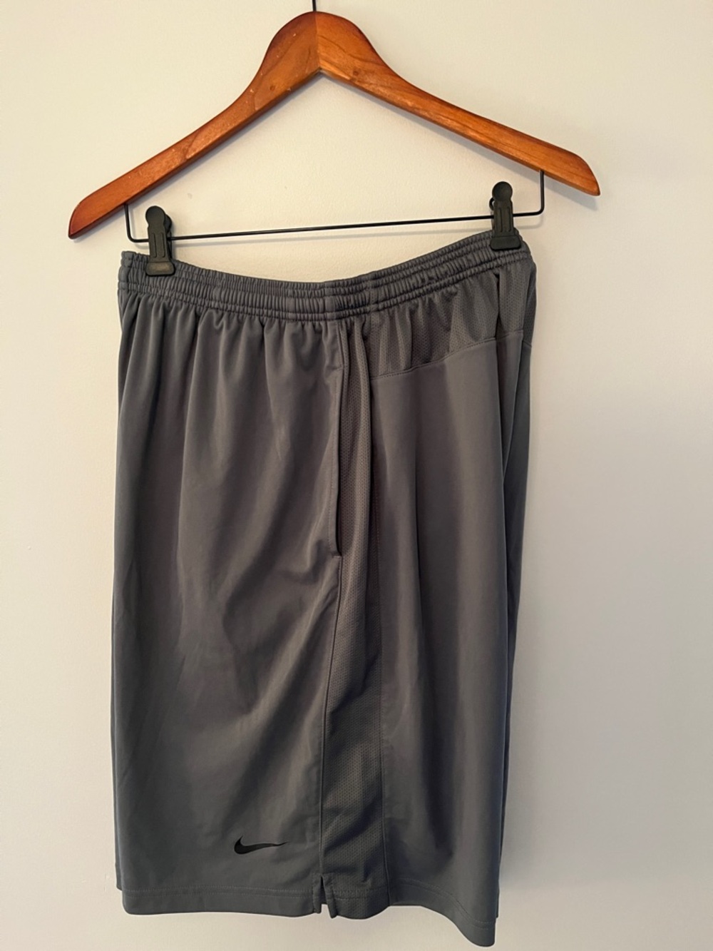 Nike Men's Charcoal Performance Athletic Shorts